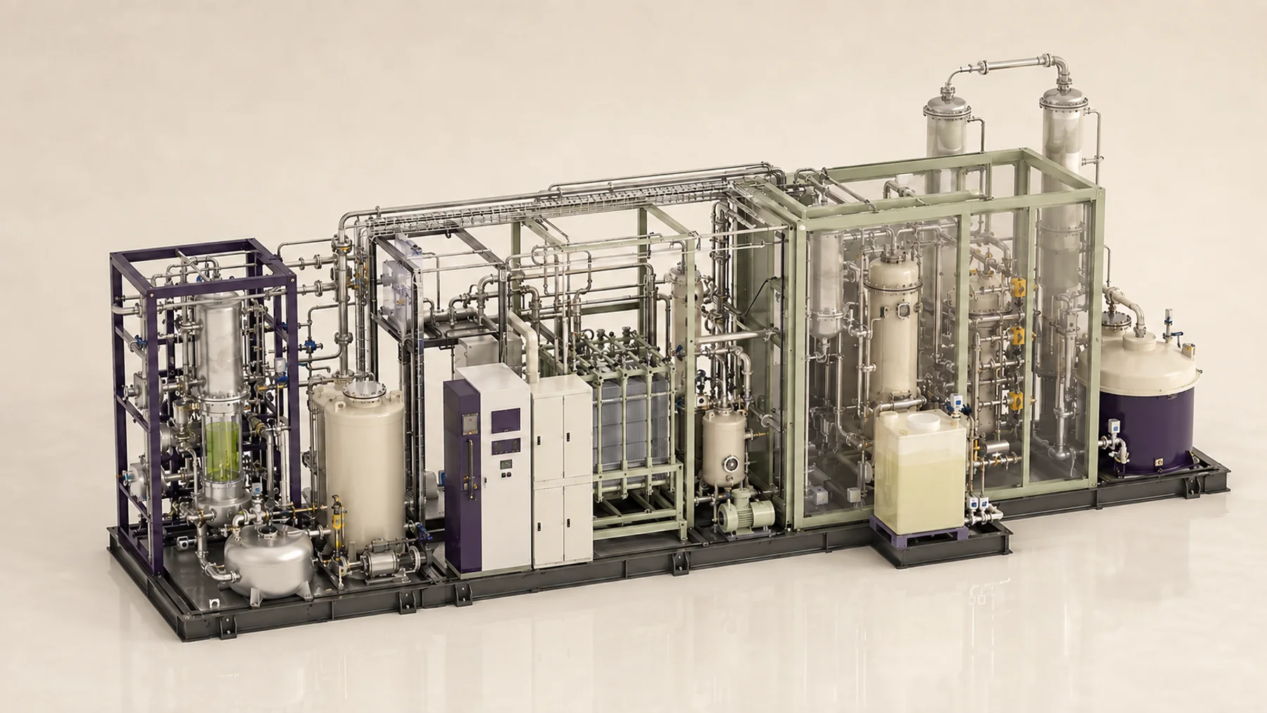 Concept visualization of the industrial plant Carbo Redivivus is building toward